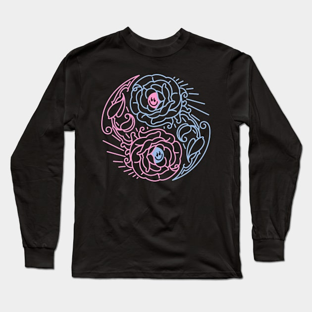 Smiley flower Long Sleeve T-Shirt by Skilline